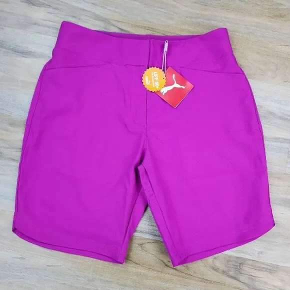🔸️NWT Puma Festival Fuchsia UPF 50+ Sun Protection Bermuda Shorts Small